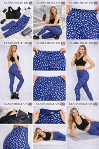Women's High Waist Gym Leggings - Stretch Yoga Pants Fitness Activewear