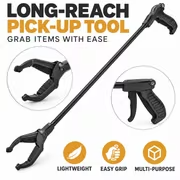 Long-Reach Litter Picker Grabber Tool