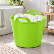 42L Large Flexi Tub - Lime Green