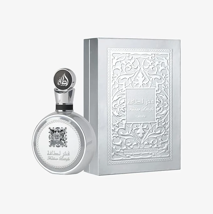 Lattafa Fakhar Platin Eau de Parfum for Men 100ml - Spicy Woody Fragrance